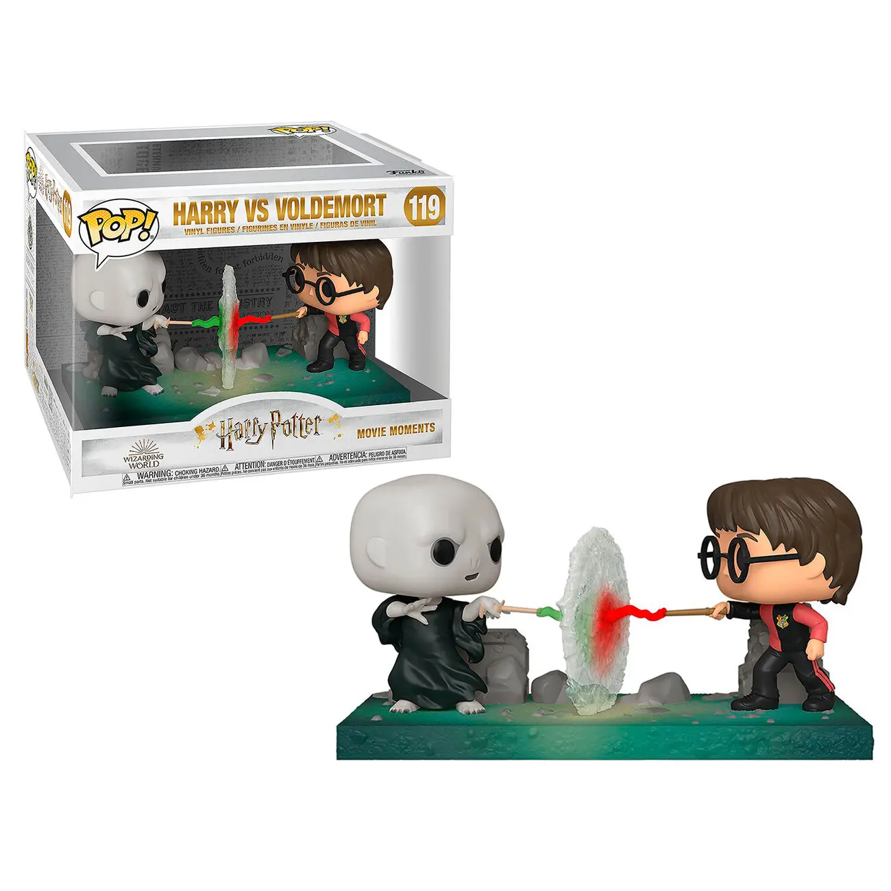 Harry Potter POP! Filmski trenutak Vinil figura Harry VS Voldemort 9 cm fotografija proizvoda