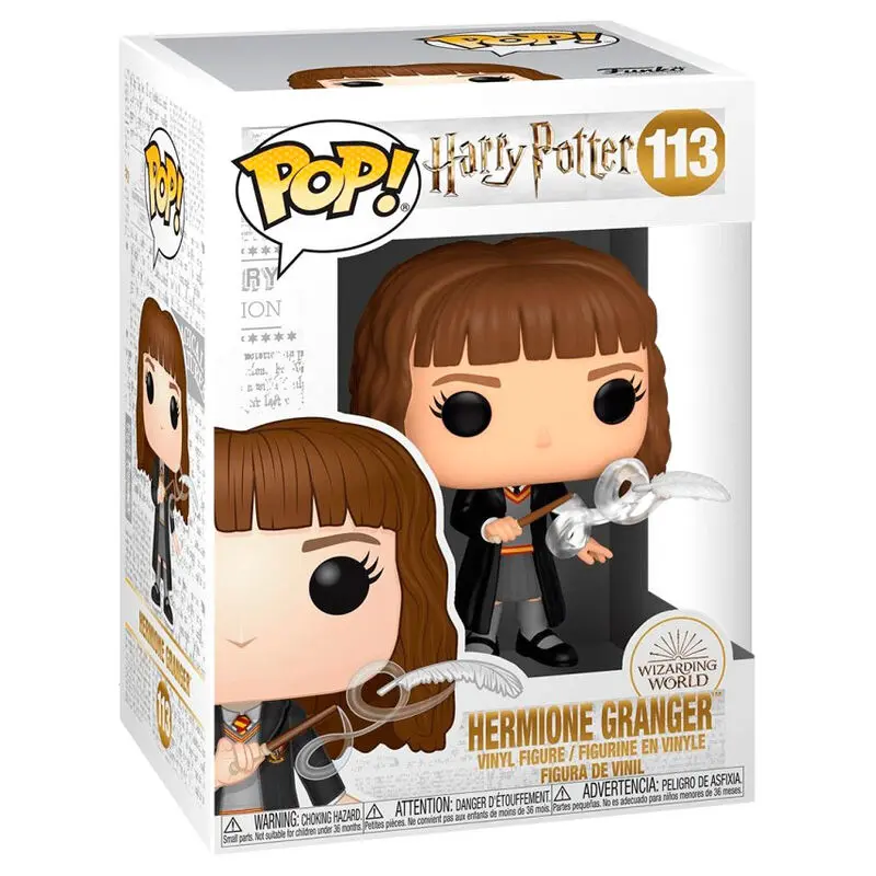 Harry Potter POP! Movies Vinyl figura Hermione s perom 9 cm fotografija proizvoda
