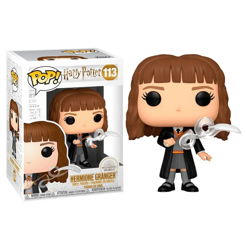 Harry Potter POP! Movies Vinyl figura Hermione s perom 9 cm fotografija proizvoda