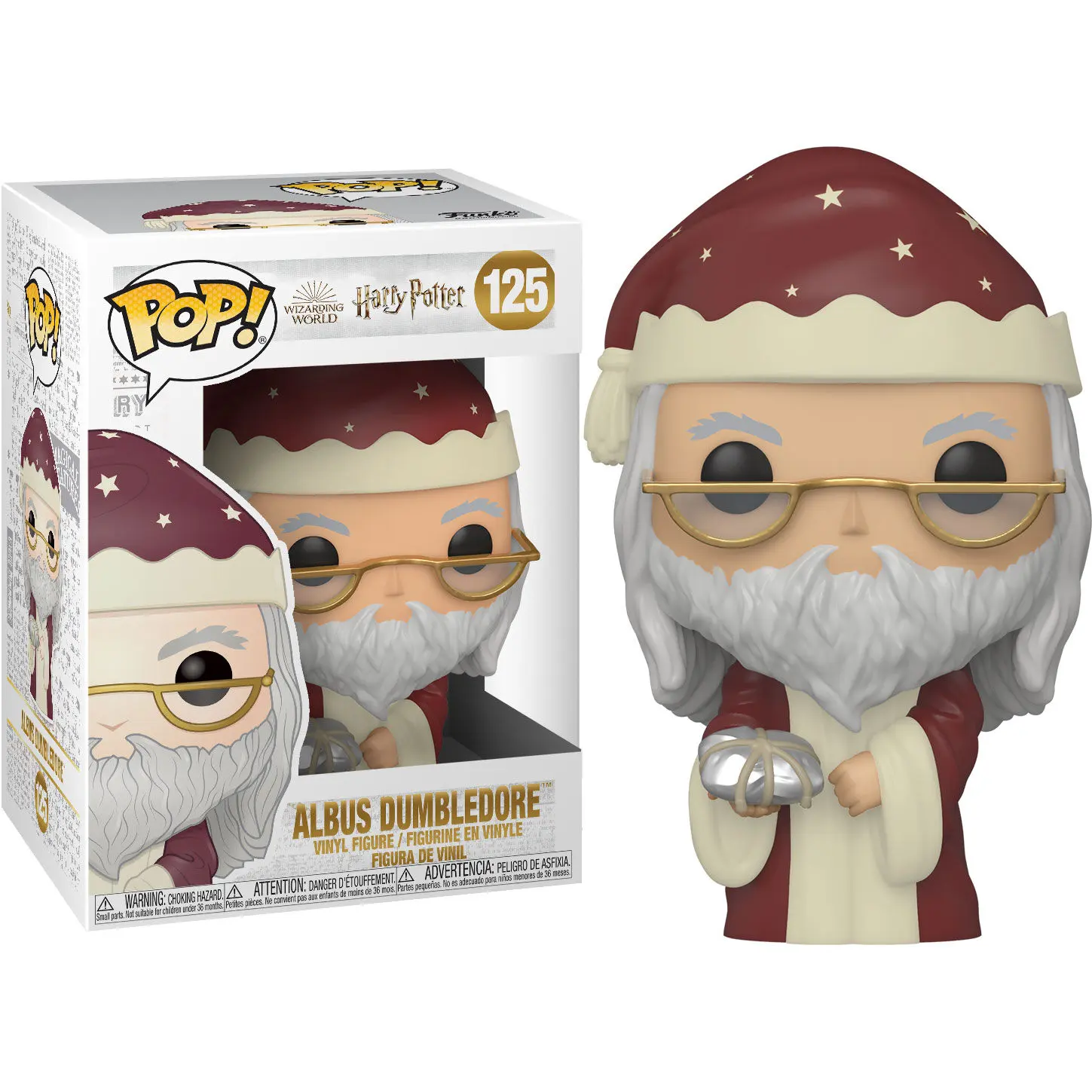 Harry Potter POP! Vinilna Figura Holiday Albus Dumbledore 9 cm fotografija proizvoda