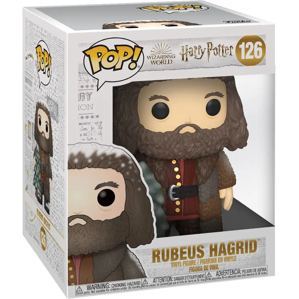 Harry Potter Super Sized POP! Vinyl figura Praznični Rubeus Hagrid 15 cm fotografija proizvoda