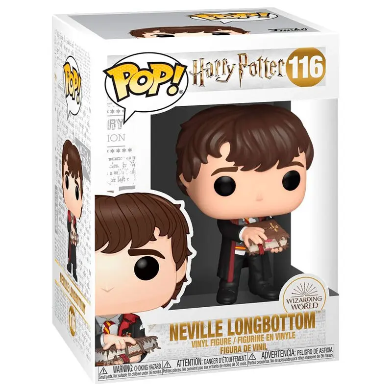 Harry Potter POP! Movies Vinyl Figura Neville s knjigom čudovišta 9 cm fotografija proizvoda