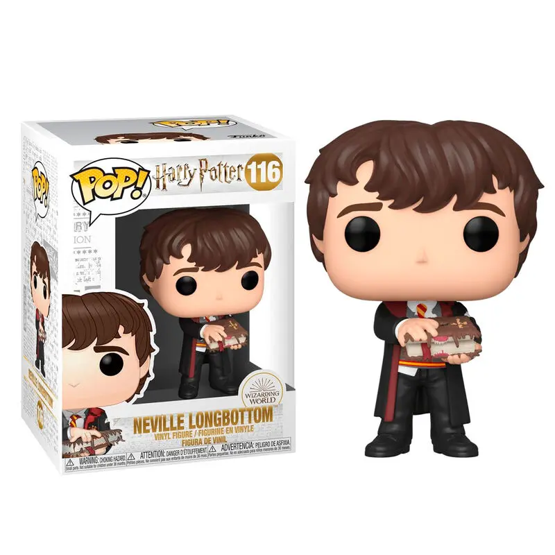 Harry Potter POP! Movies Vinyl Figura Neville s knjigom čudovišta 9 cm fotografija proizvoda