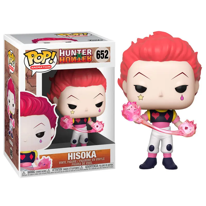 Hunter x Hunter POP! Animation Vinyl Figura Hisoka 9 cm fotografija proizvoda