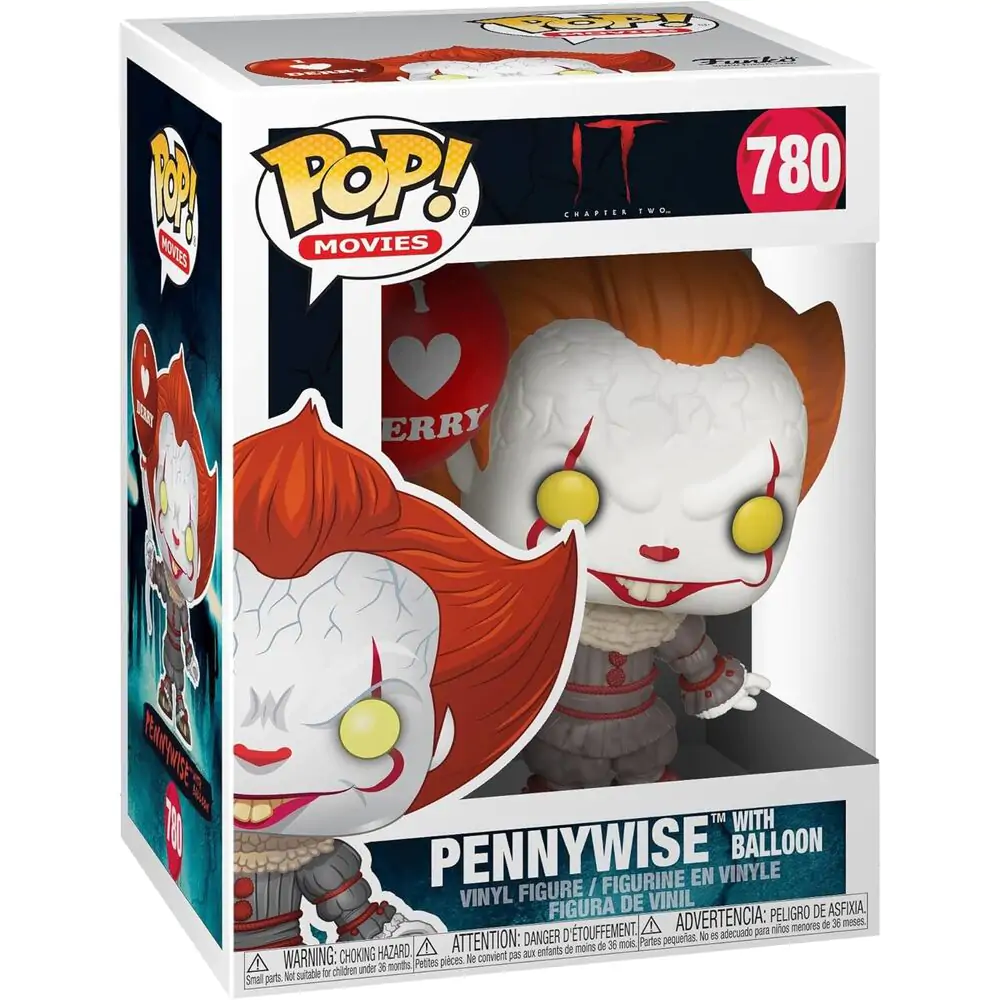 Stephen King's It 2 POP! Movies Vinilna Figura Pennywise Balon 9 cm fotografija proizvoda