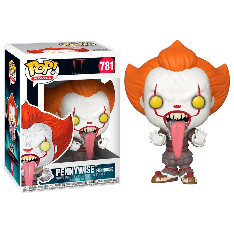 Stephen King's It 2 POP! Movies Vinilna Figura Pennywise s psećim jezikom 9 cm fotografija proizvoda