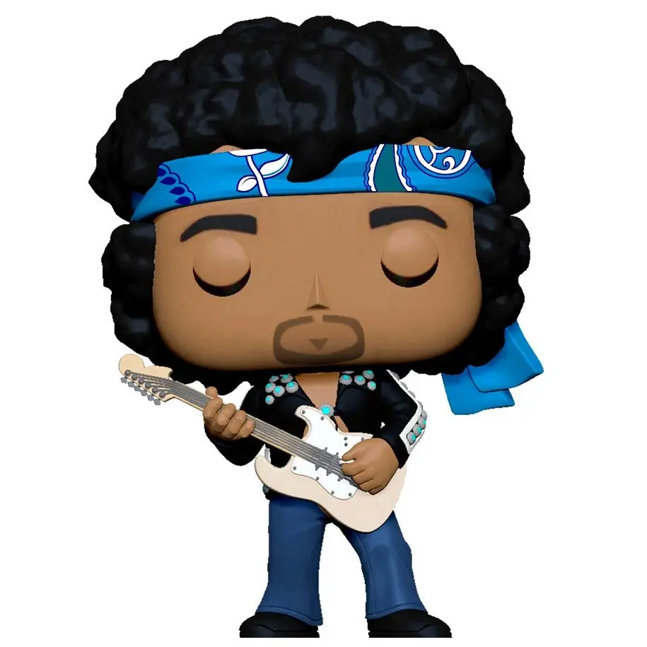 Jimi Hendrix POP! Rocks Vinyl Figura Jimi Hendrix (Live in Maui Jacket) 9 cm fotografija proizvoda