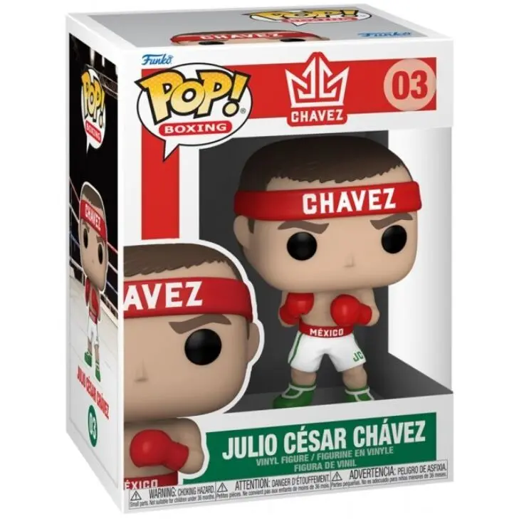 Boks POP! Sports Vinyl Figura Julio César Chávez 9 cm fotografija proizvoda