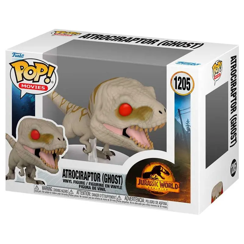 Jurassic World 3 POP! Movies Vinilna Figura Ghost 9 cm fotografija proizvoda