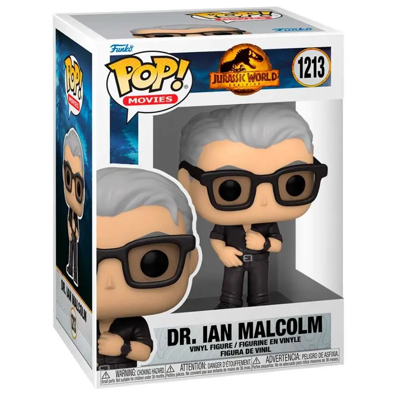 Jurassic World 3 POP! Movies Vinilna Figura Dr. Ian Malcolm 9 cm fotografija proizvoda