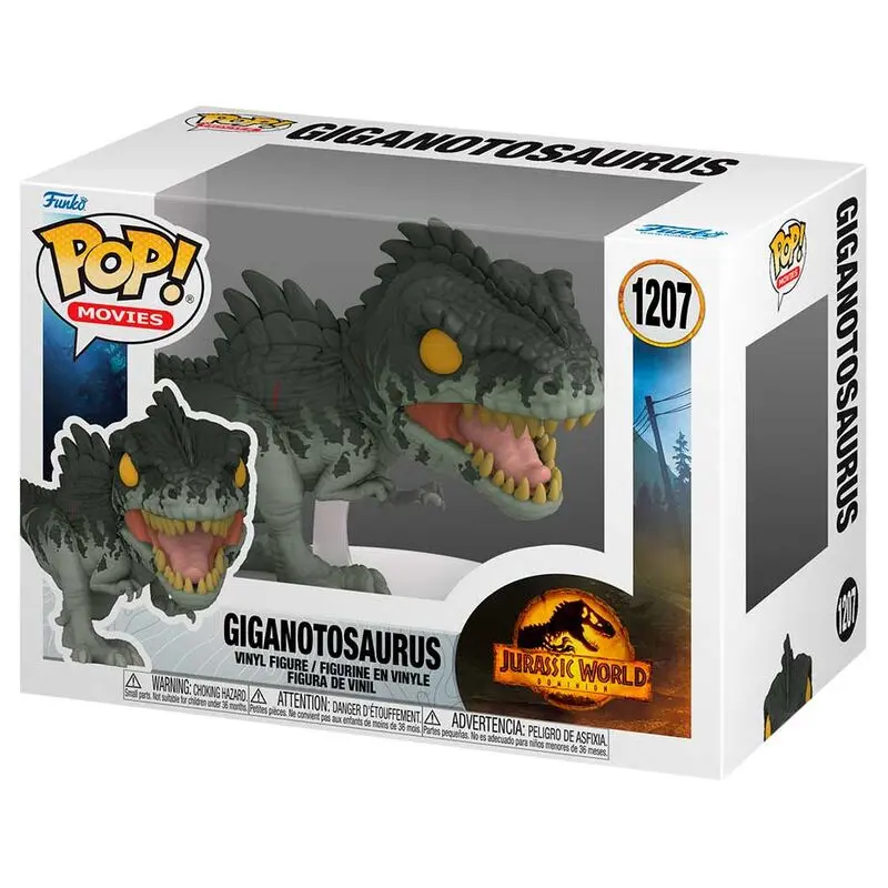 Jurassic World 3 POP! Movies Vinilna Figura Giganotosaurus 9 cm fotografija proizvoda