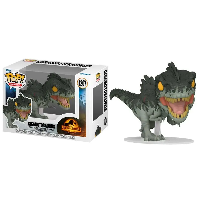 Jurassic World 3 POP! Movies Vinilna Figura Giganotosaurus 9 cm fotografija proizvoda