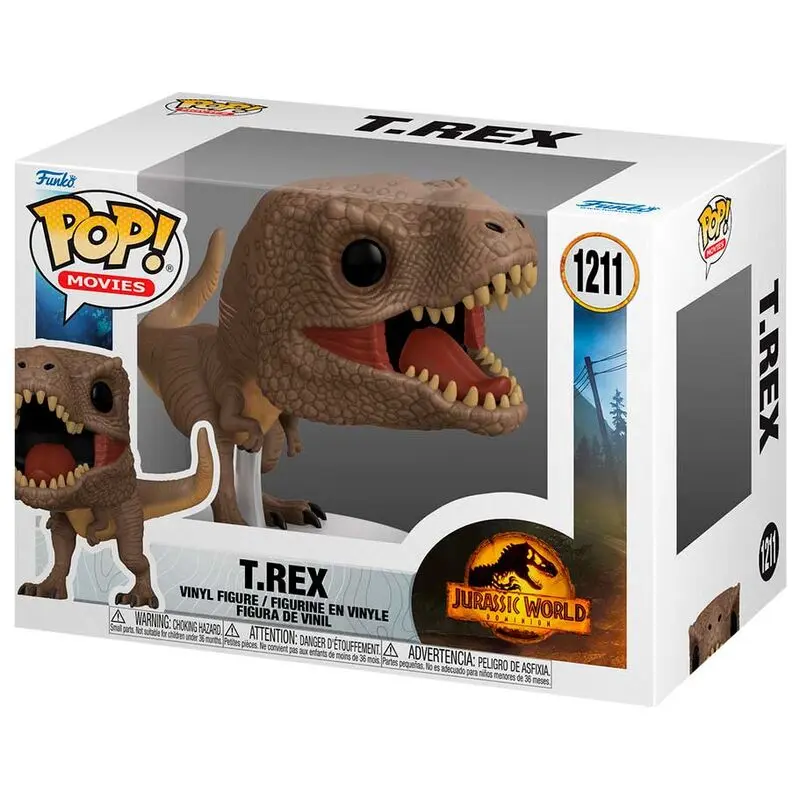 Jurassic World 3 POP! Movies Vinilna figura T-Rex 9 cm fotografija proizvoda