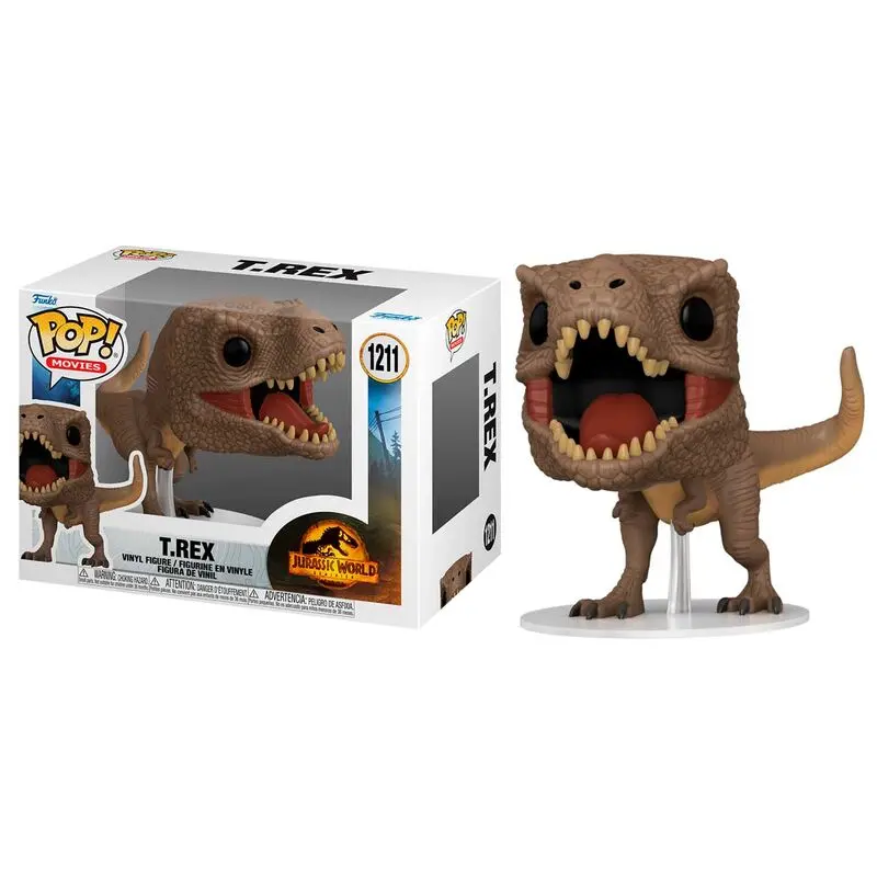 Jurassic World 3 POP! Movies Vinilna figura T-Rex 9 cm fotografija proizvoda