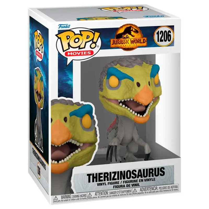 Jurassic World 3 POP! Movies Vinyl Figura Therizinosaurus 9 cm fotografija proizvoda