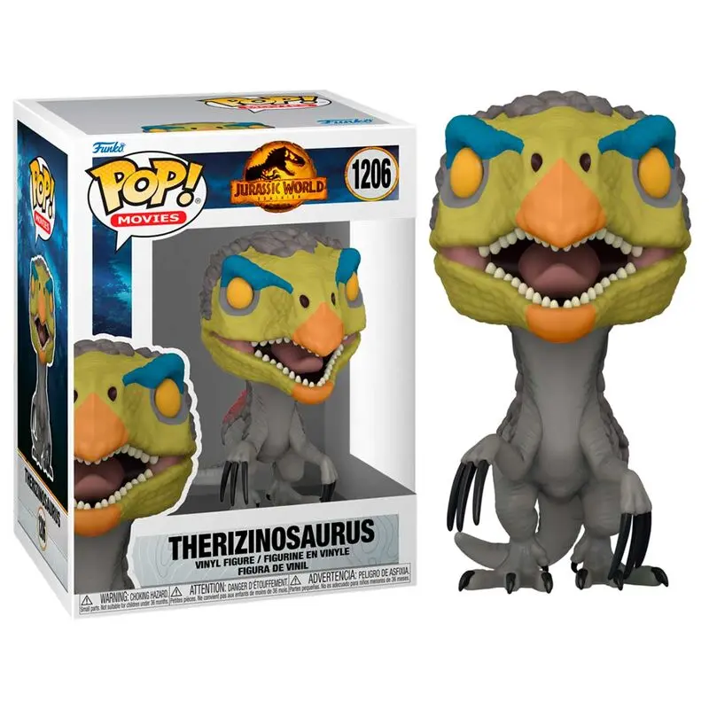 Jurassic World 3 POP! Movies Vinyl Figura Therizinosaurus 9 cm fotografija proizvoda