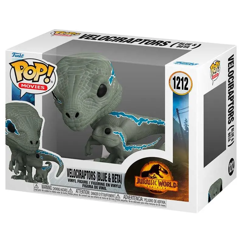 Jurassic World 3 POP! Movies Vinilna figura Blue & Beta 9 cm fotografija proizvoda