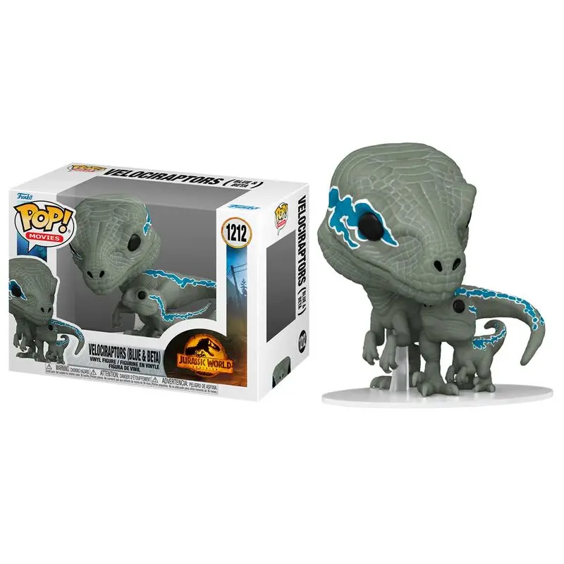 Jurassic World 3 POP! Movies Vinilna figura Blue & Beta 9 cm fotografija proizvoda