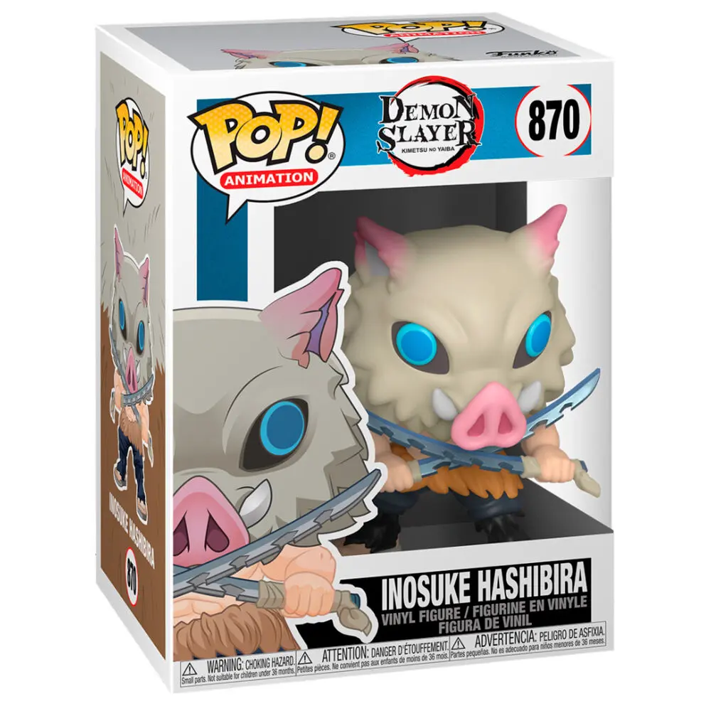 Demon Slayer POP! Animation Vinyl figurica Inosuke Hashibira 9 cm fotografija proizvoda