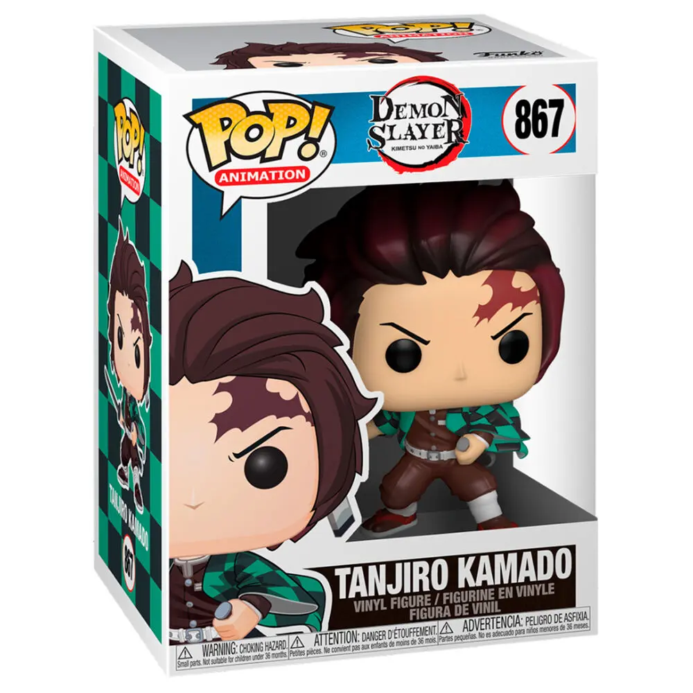 Demon Slayer POP! Animation Vinilna Figura Tanjiro Kamado 9 cm fotografija proizvoda