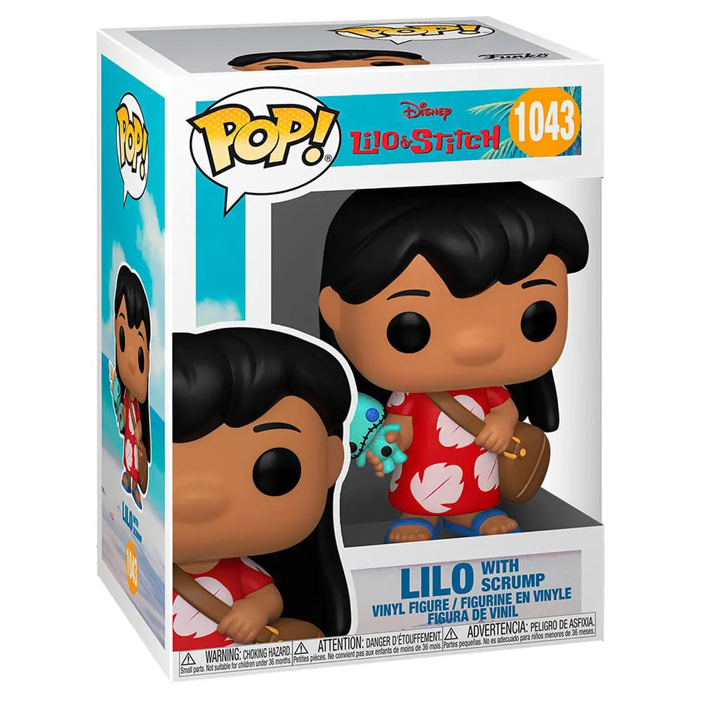 Lilo & Stitch POP! Disney Vinyl Figura Lilo s/Scrump 9 cm fotografija proizvoda