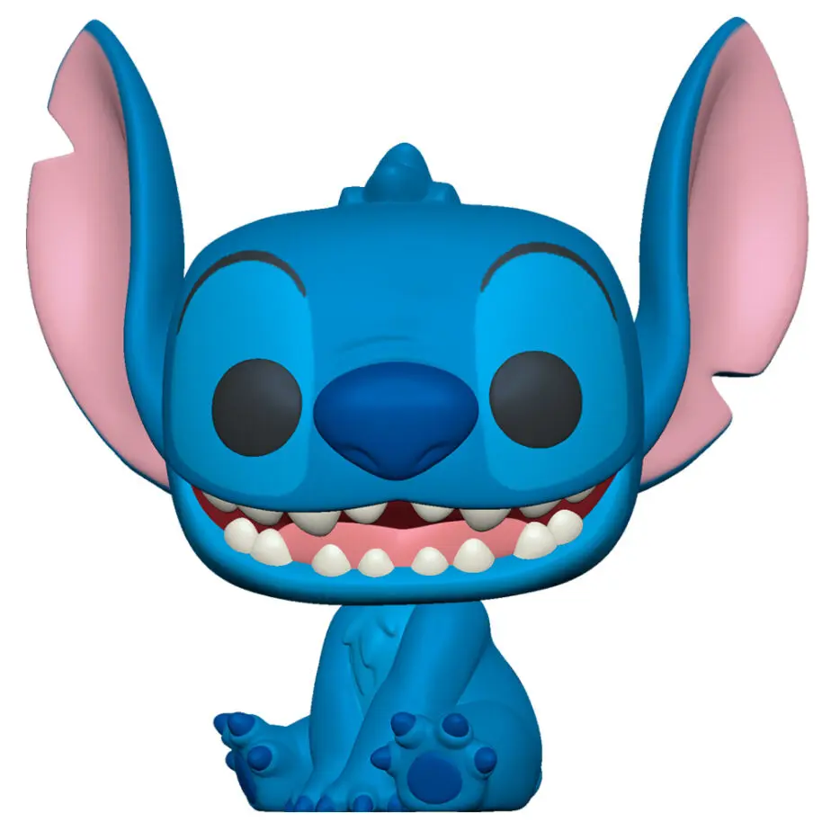 Lilo & Stitch POP! Disney Vinilna Figura Nasmiješeni Sjedeći Stitch 9 cm fotografija proizvoda