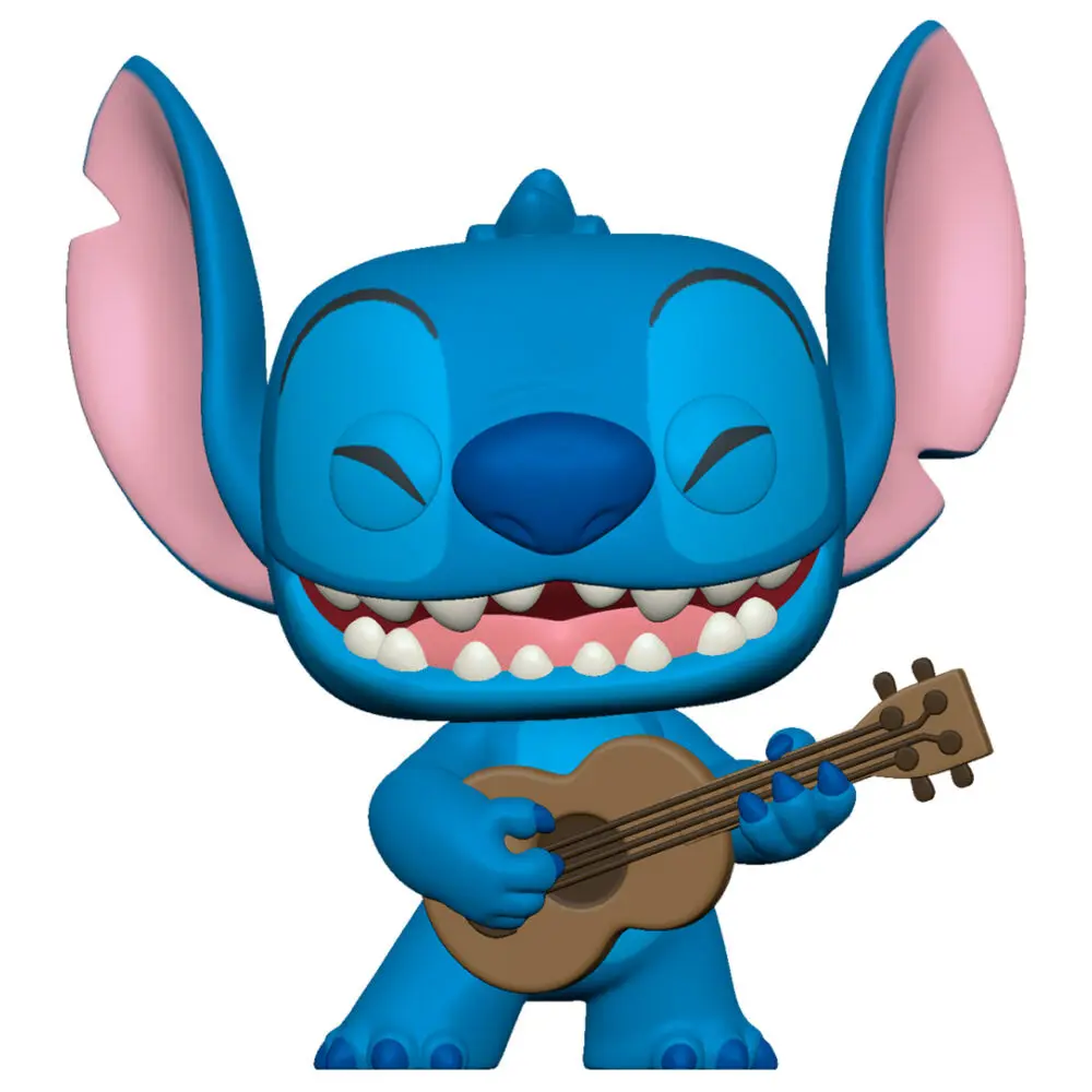 Lilo & Stitch POP! Disney Vinyl Figura Stitch s ukuleleom 9 cm fotografija proizvoda