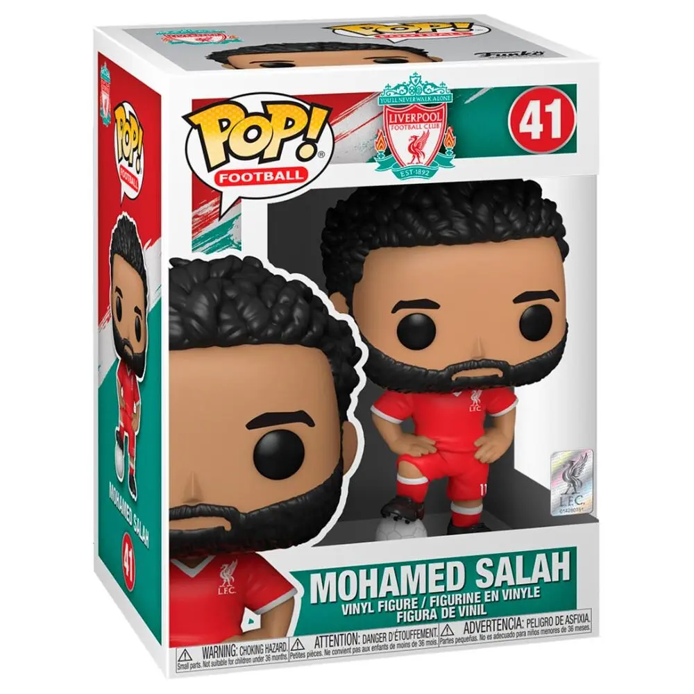 Liverpool F.C. POP! Football Vinil Figura Mohamed Salah 9 cm fotografija proizvoda