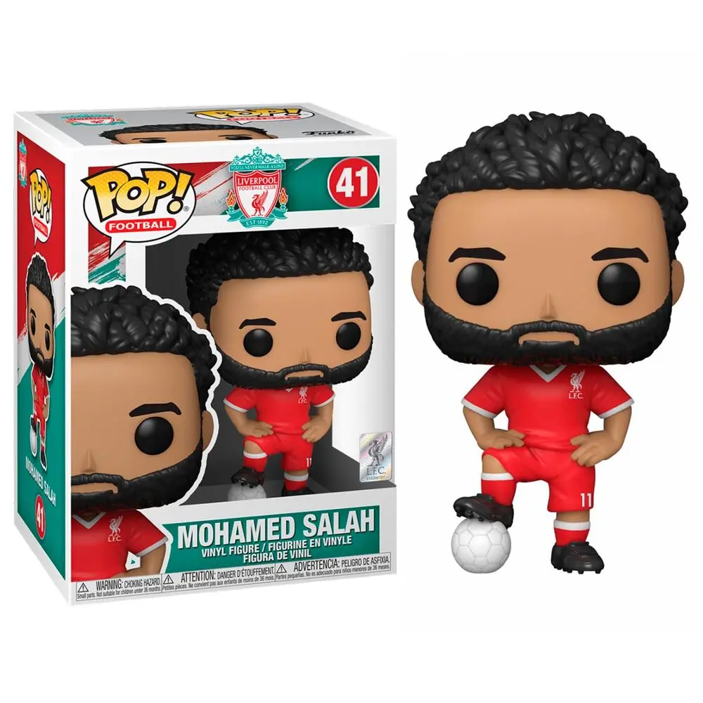 Liverpool F.C. POP! Football Vinil Figura Mohamed Salah 9 cm fotografija proizvoda
