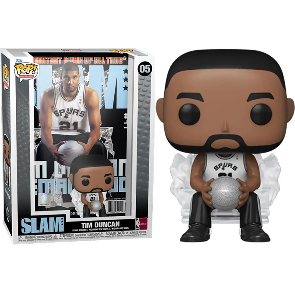 NBA Cover POP! Košarka Vinilna Figura Tim Duncan (SLAM Magazin) 9 cm fotografija proizvoda