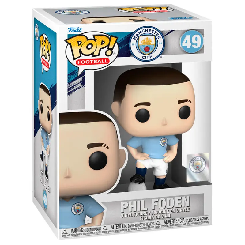 Manchester City F.C. POP! Football Vinyl Figura Phil Foden 9 cm fotografija proizvoda