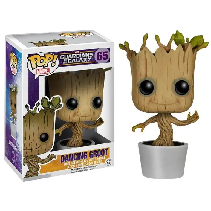 Guardians of the Galaxy POP! Vinyl klimoglav figurica plešući Groot 10 cm fotografija proizvoda