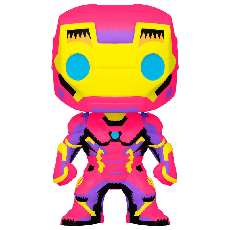 Marvel POP! Marvel Black Light Vinyl Figura Iron Man 9 cm [OŠTEĆENO PAKIRANJE] fotografija proizvoda