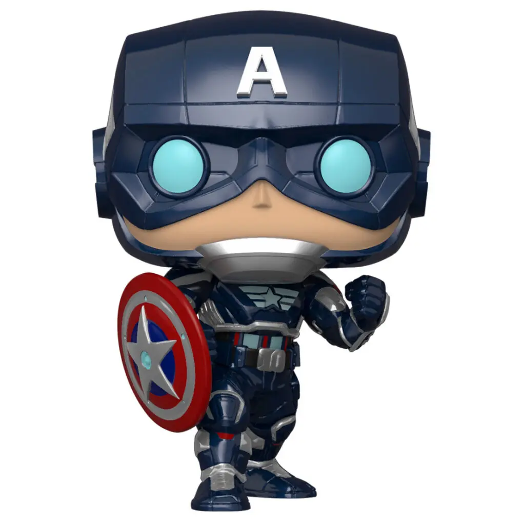 Marvel's Avengers (videoigra iz 2020.) POP! Marvel Vinyl Figura Kapetan Amerika 9 cm fotografija proizvoda