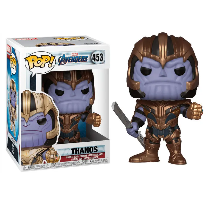 Avengers Endgame POP! Movies Vinilna figura Thanos 9 cm [OŠTEĆENO PAKIRANJE] fotografija proizvoda