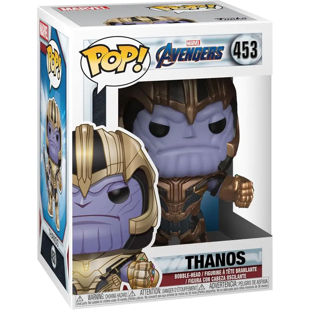 Avengers Endgame POP! Movies Vinilna figura Thanos 9 cm fotografija proizvoda