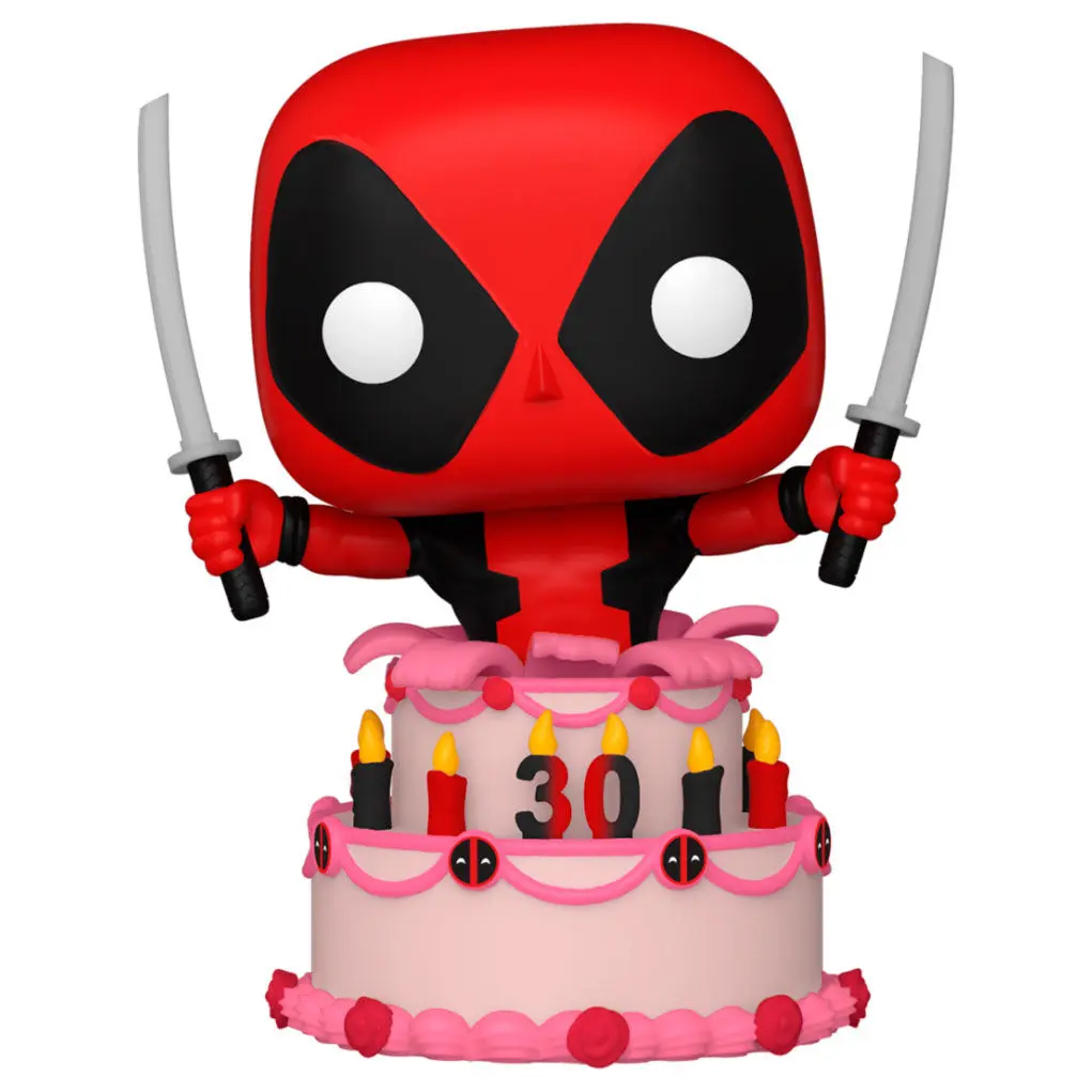 Marvel Deadpool 30. obljetnica POP! Vinil Figura Deadpool u torti 9 cm fotografija proizvoda