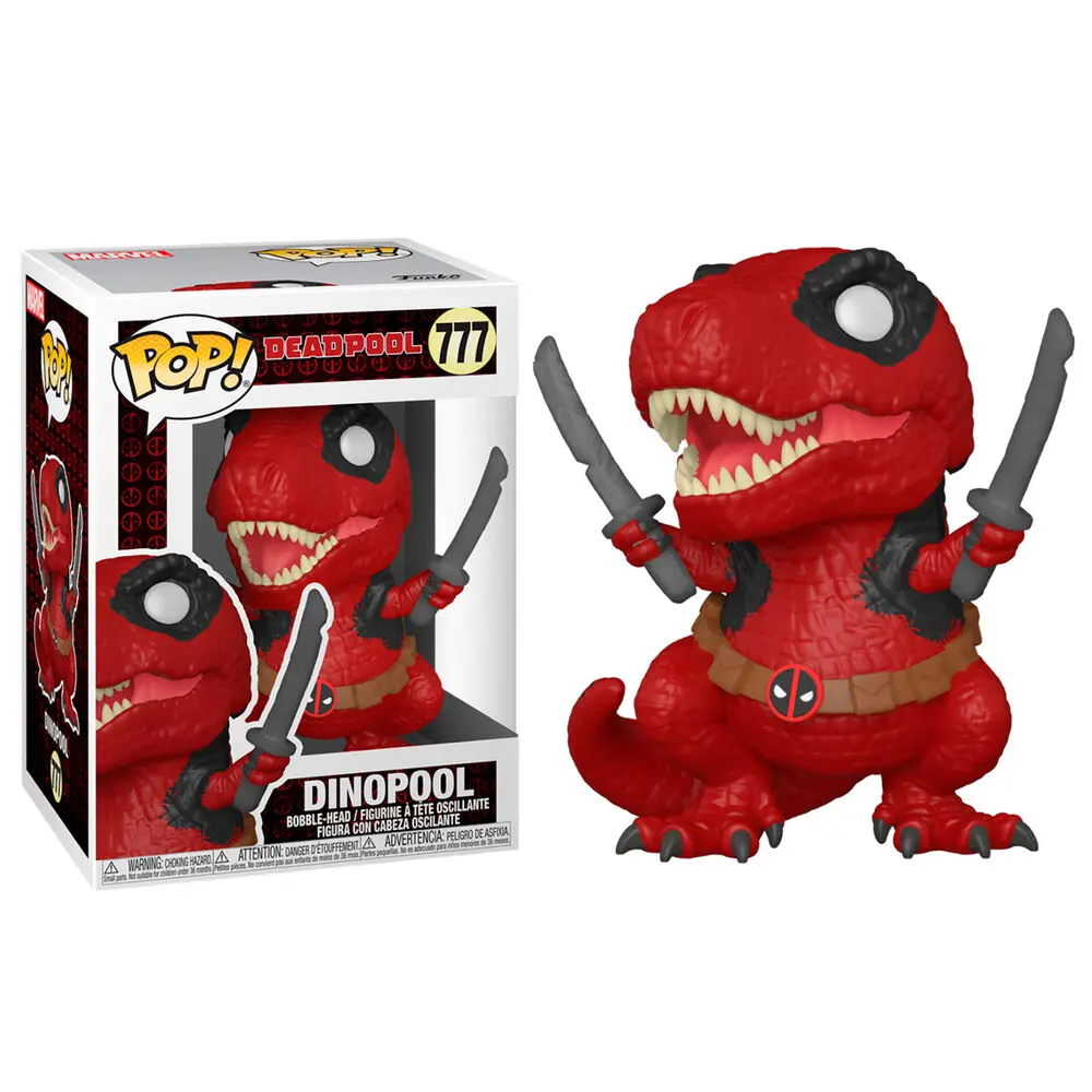 Marvel Deadpool 30th Anniversary POP! Vinilna Figura Dinopool 9 cm fotografija proizvoda