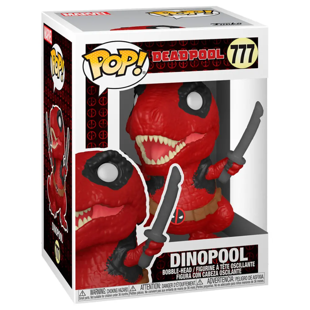 Marvel Deadpool 30th Anniversary POP! Vinilna Figura Dinopool 9 cm fotografija proizvoda