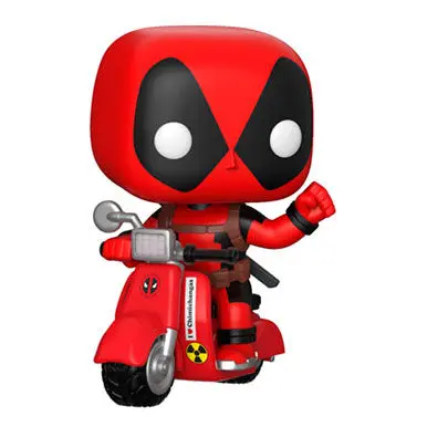 Deadpool POP! Rides Vinil Figura Deadpool & Scooter 9 cm fotografija proizvoda