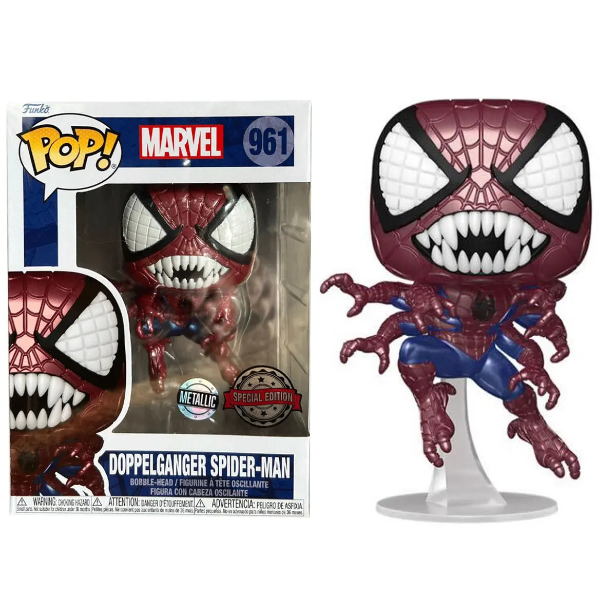 POP figurica Marvel Doppelganger Spiderman Ekskluzivno fotografija proizvoda