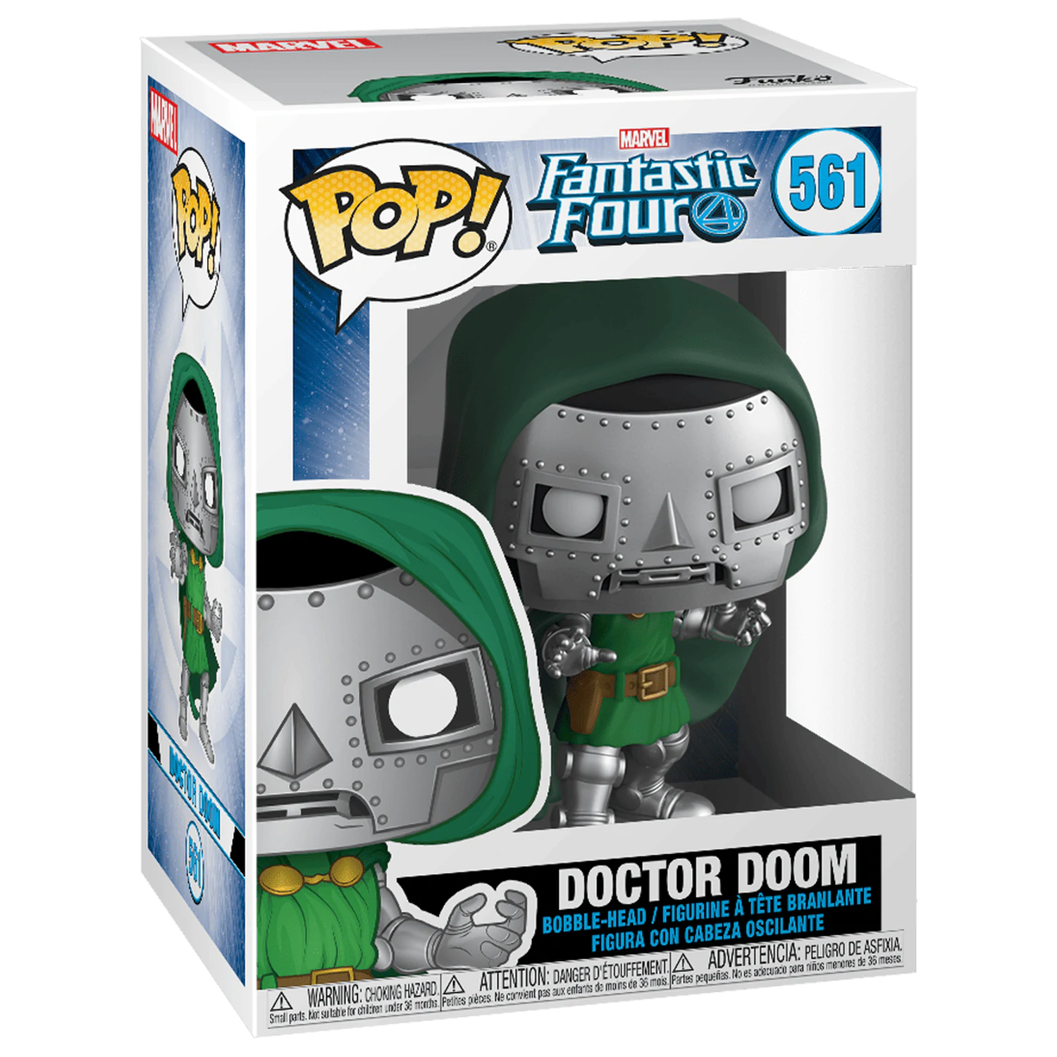 Fantastic Four POP! Marvel Vinyl Figura Doctor Doom 9 cm fotografija proizvoda