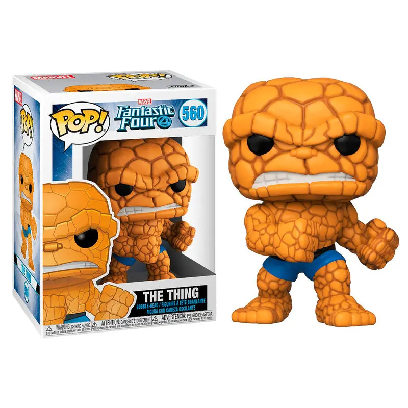 Fantastic Four POP! Marvel Vinyl Figura The Thing 9 cm fotografija proizvoda