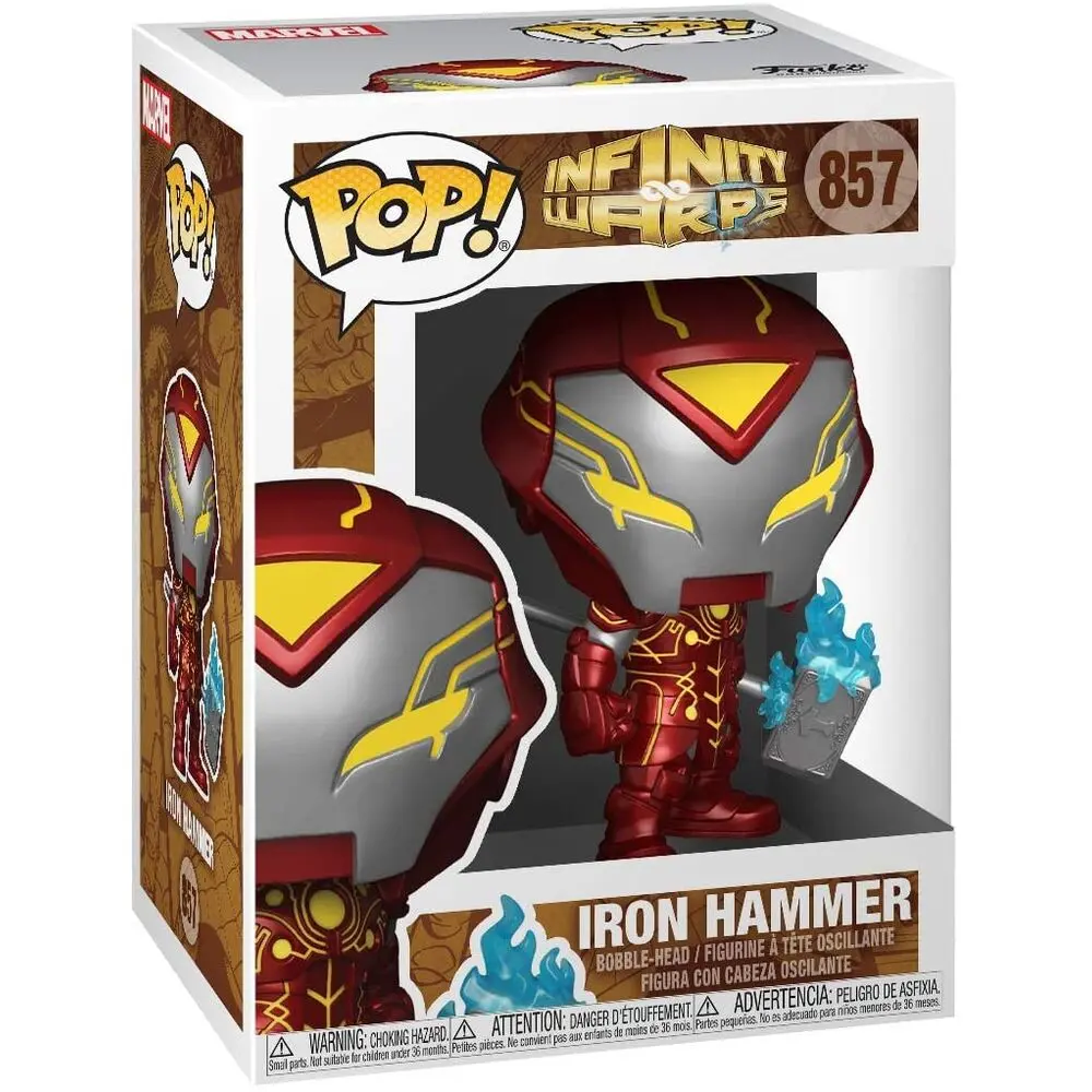 Marvel Infinity Warps POP! Vinilna Figura Iron Hammer 9 cm fotografija proizvoda