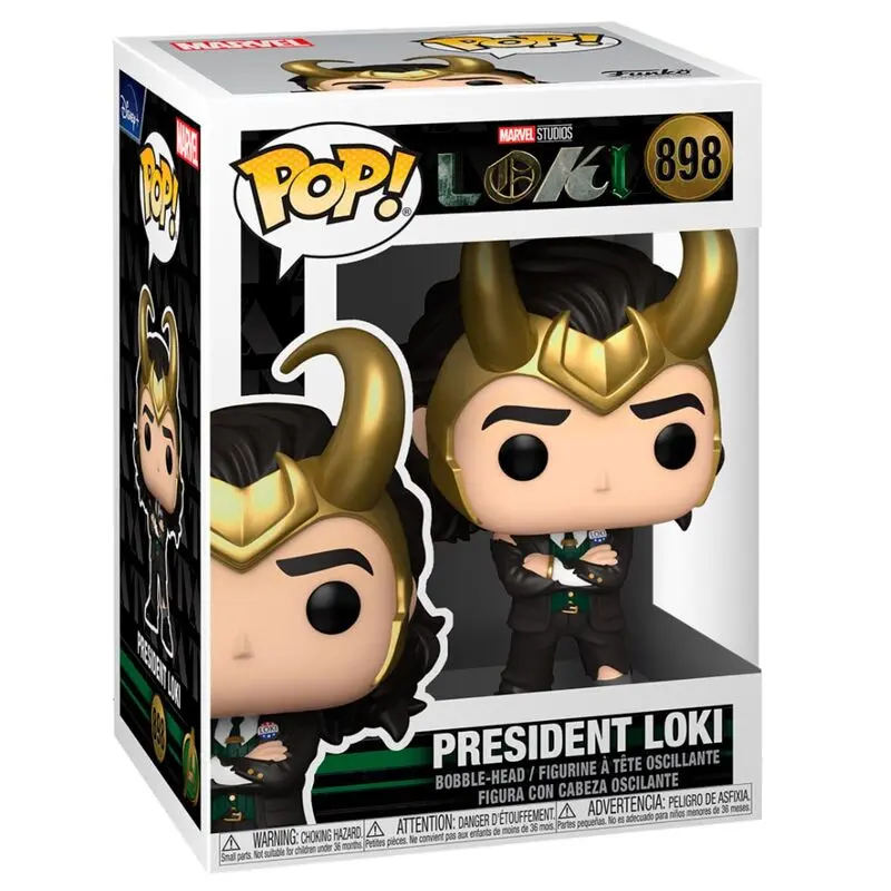 Loki POP! Vinilna Figura Predsjednik Loki 9 cm fotografija proizvoda