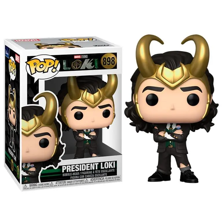 Loki POP! Vinilna Figura Predsjednik Loki 9 cm fotografija proizvoda