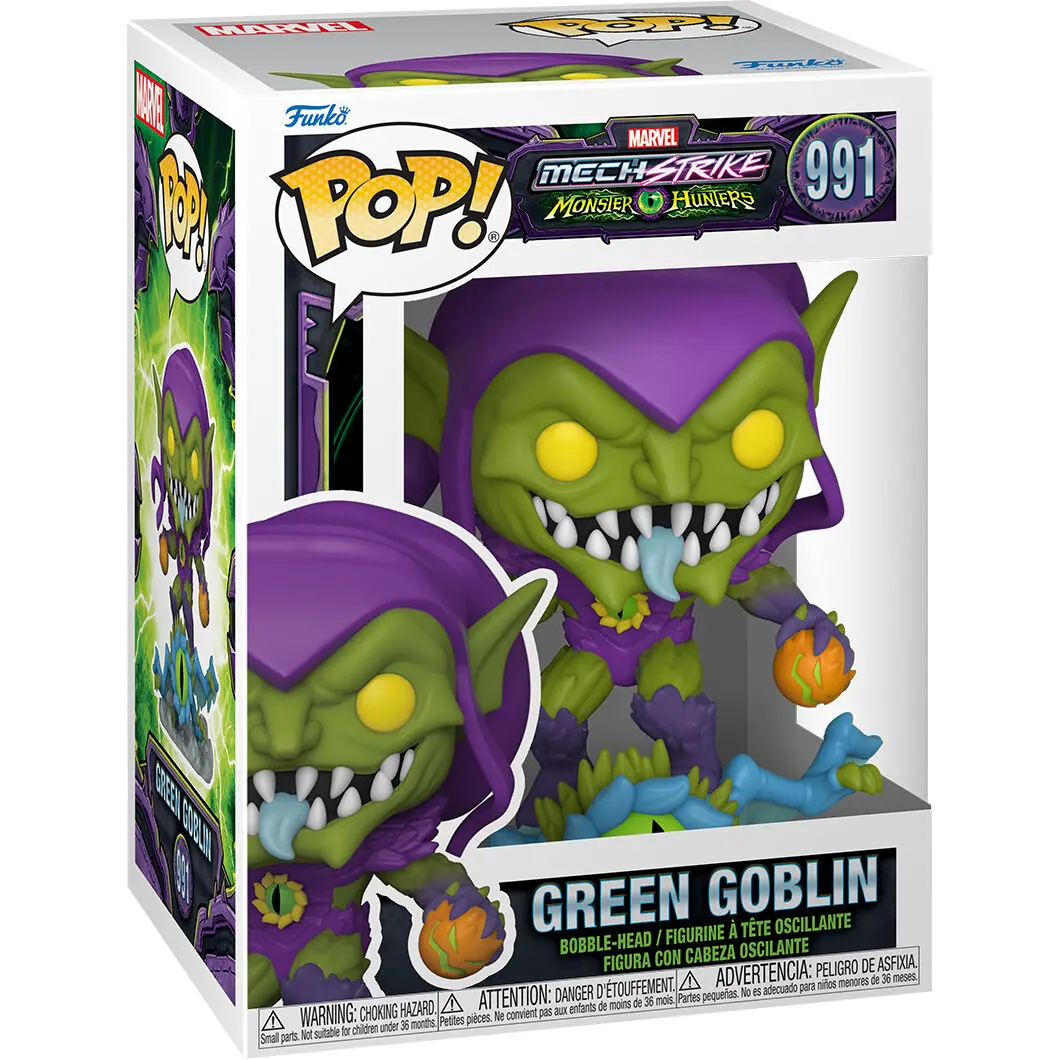 Marvel: Monster Hunters POP! Vinil figura Green Goblin 9 cm fotografija proizvoda