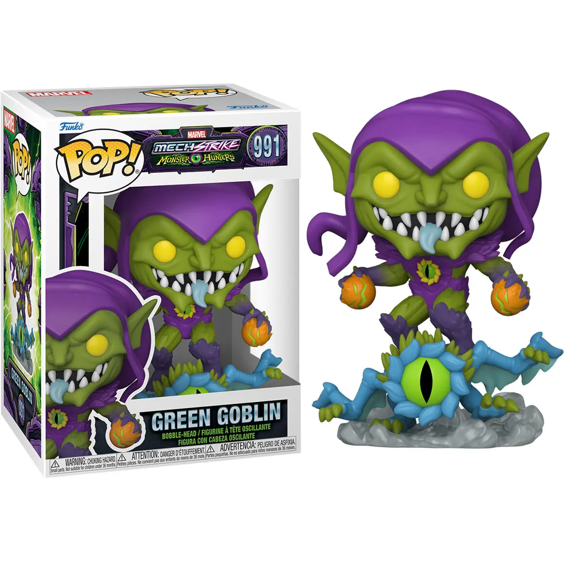 Marvel: Monster Hunters POP! Vinil figura Green Goblin 9 cm fotografija proizvoda