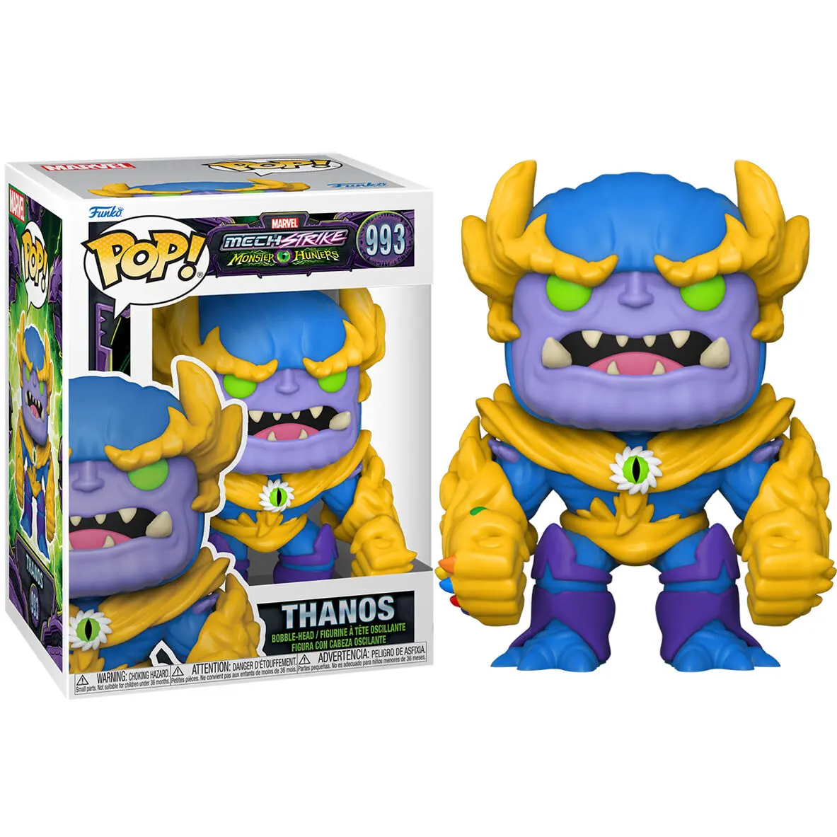 Marvel: Lovci na čudovišta POP! Vinil Figura Thanos 9 cm fotografija proizvoda