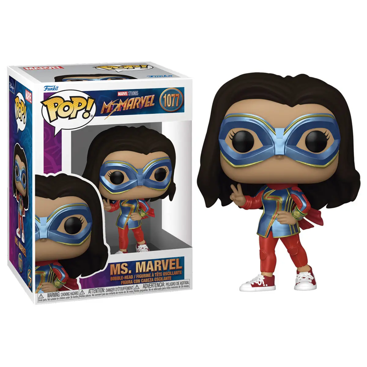 Ms. Marvel POP! TV Vinyl Figura Ms. Marvel 9 cm fotografija proizvoda